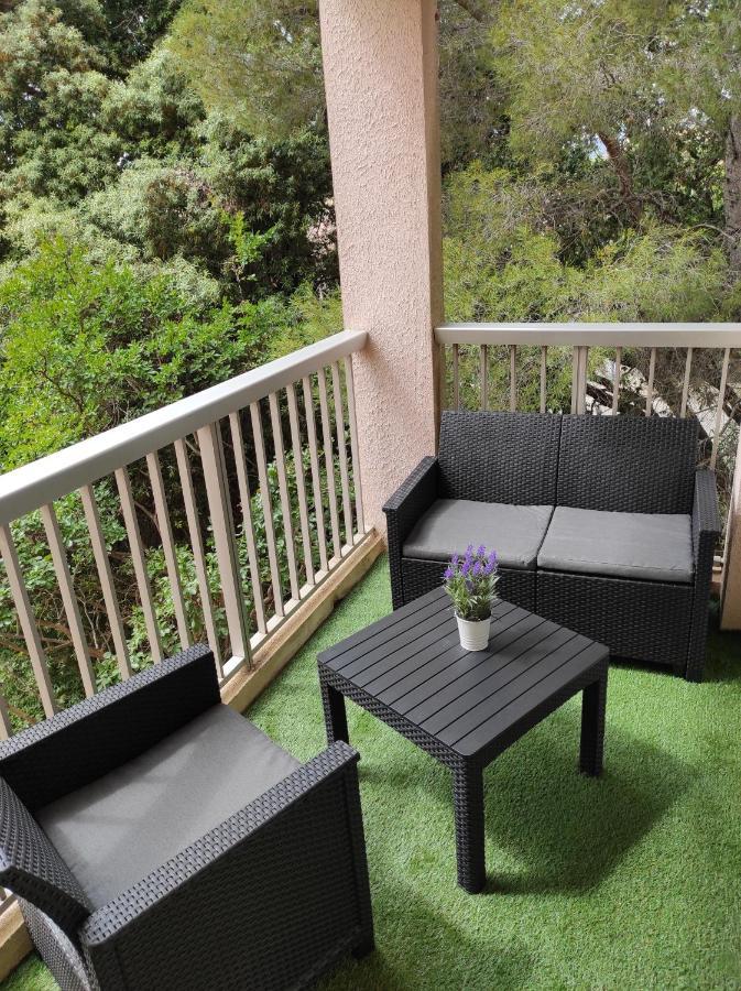 Charmant studio climatisé 24 m2 terrasse à 100m de la plage Saint-Mandrier-sur-Mer Exterior foto